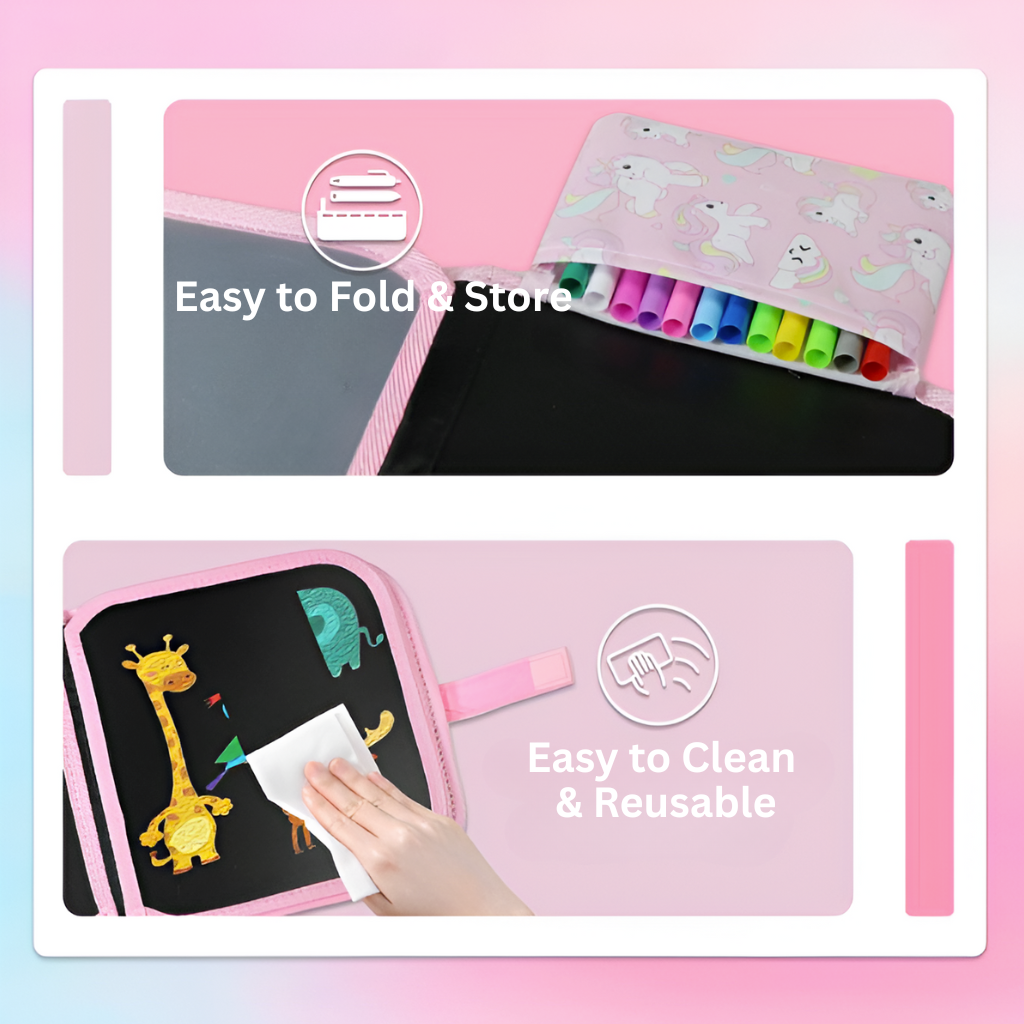 Magic Mess-Free Doodling Book